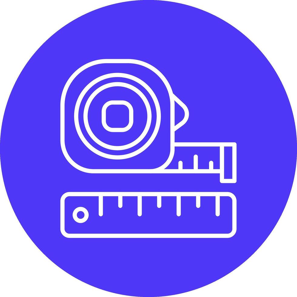 Measuring Tape Coded Design Graphic vector