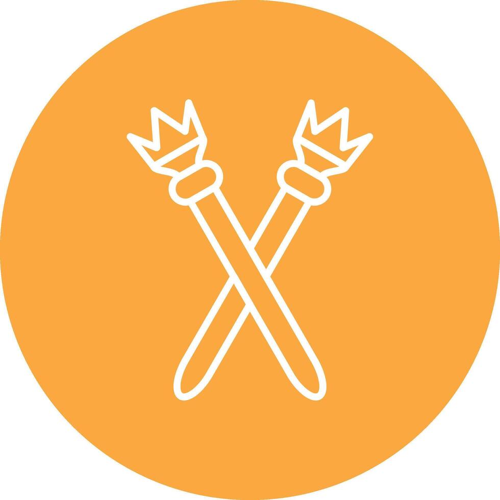Scepter Isometric Art vector
