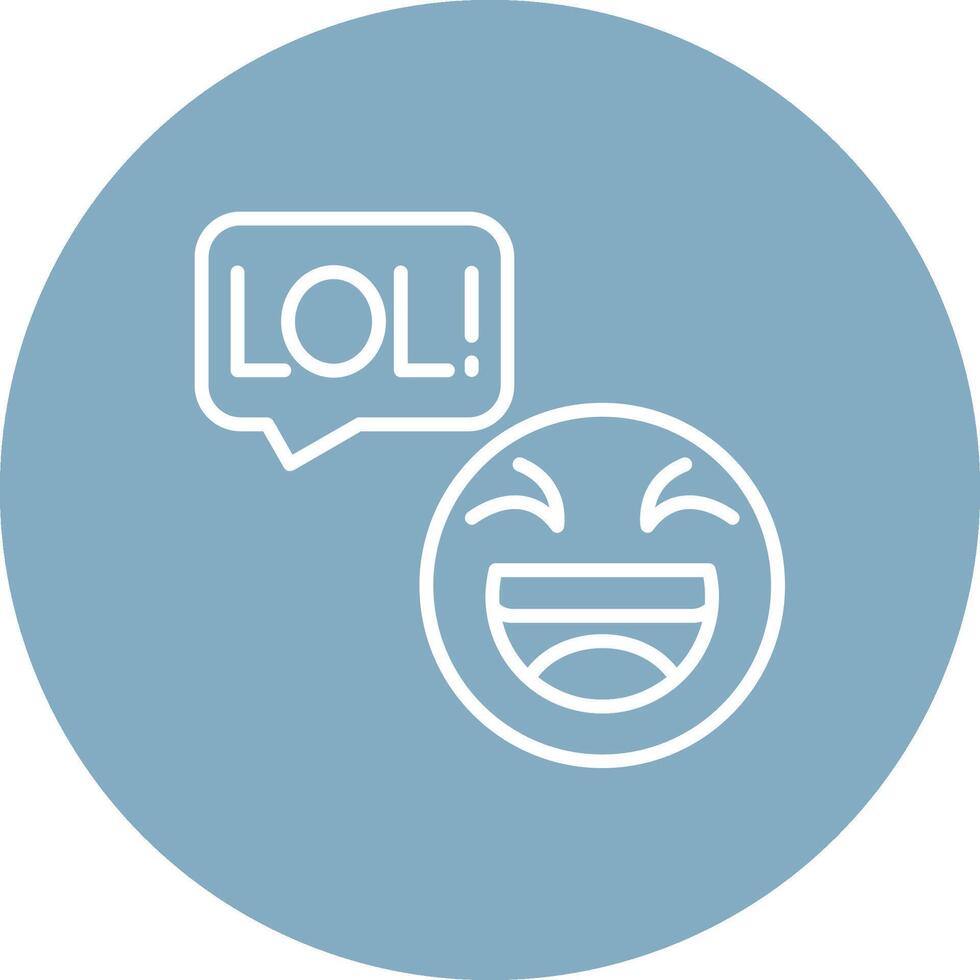 Lol Bold App Illustration vector
