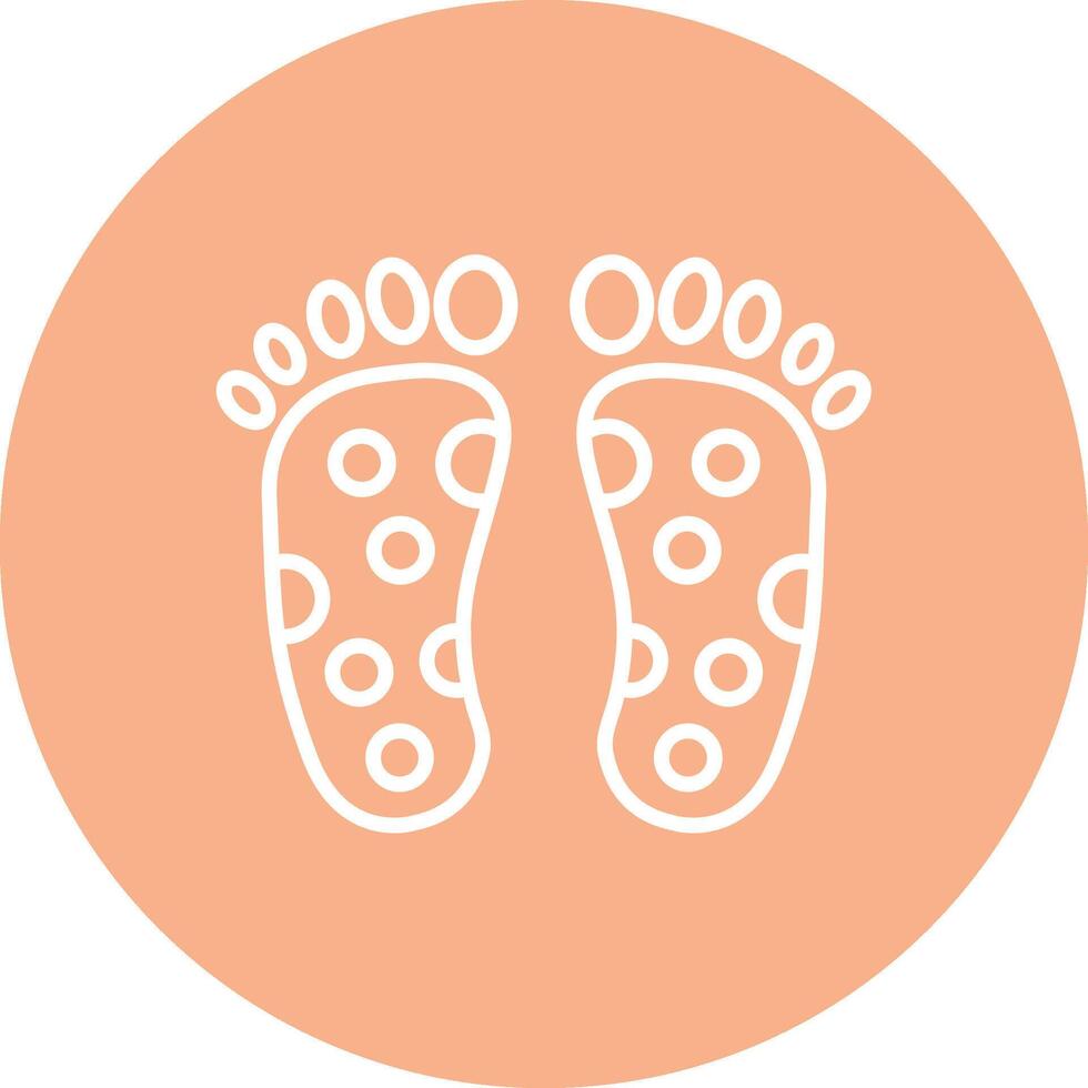 Reflexology Modular UI Graphic vector