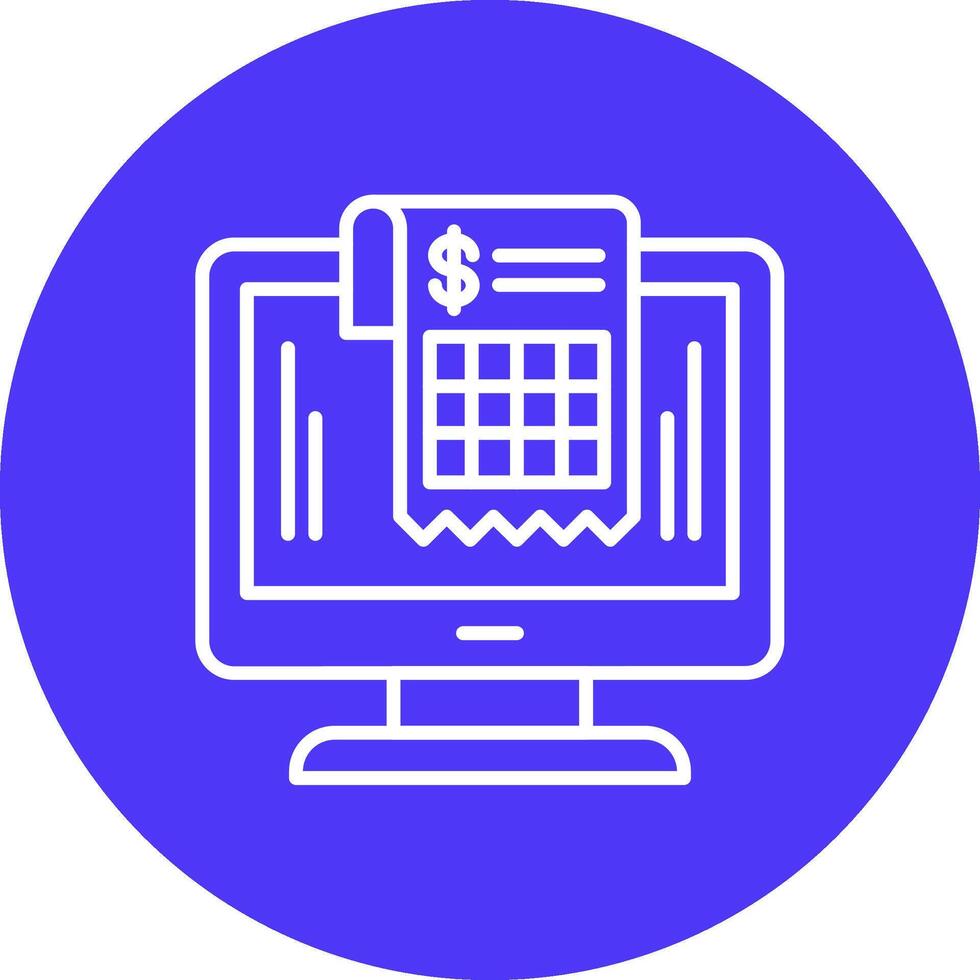 Invoice Muted Tone vector