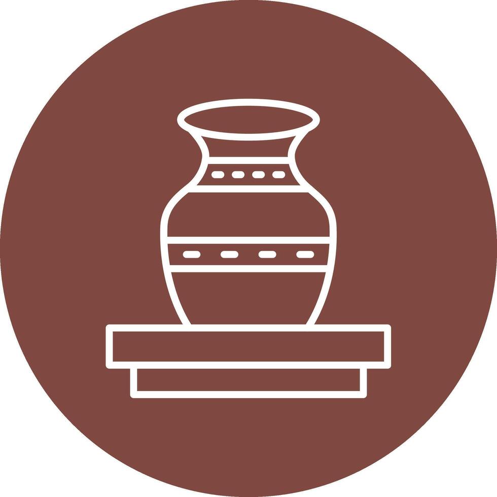 Vase High Detail Symbol vector