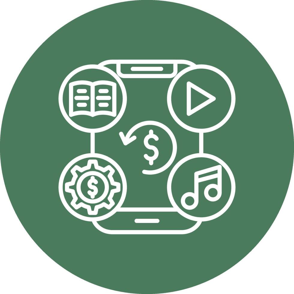 Subscription UI Toolkit Element vector