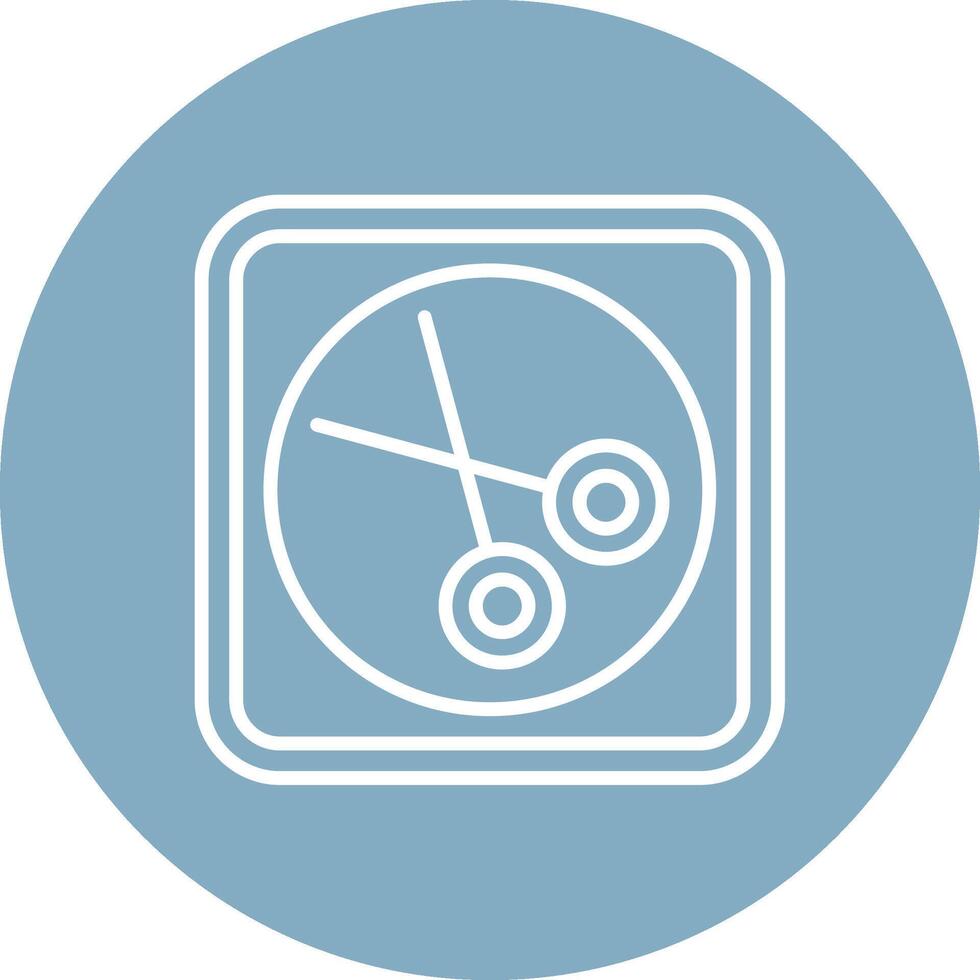 Cut Minimal Outline Artwork vector