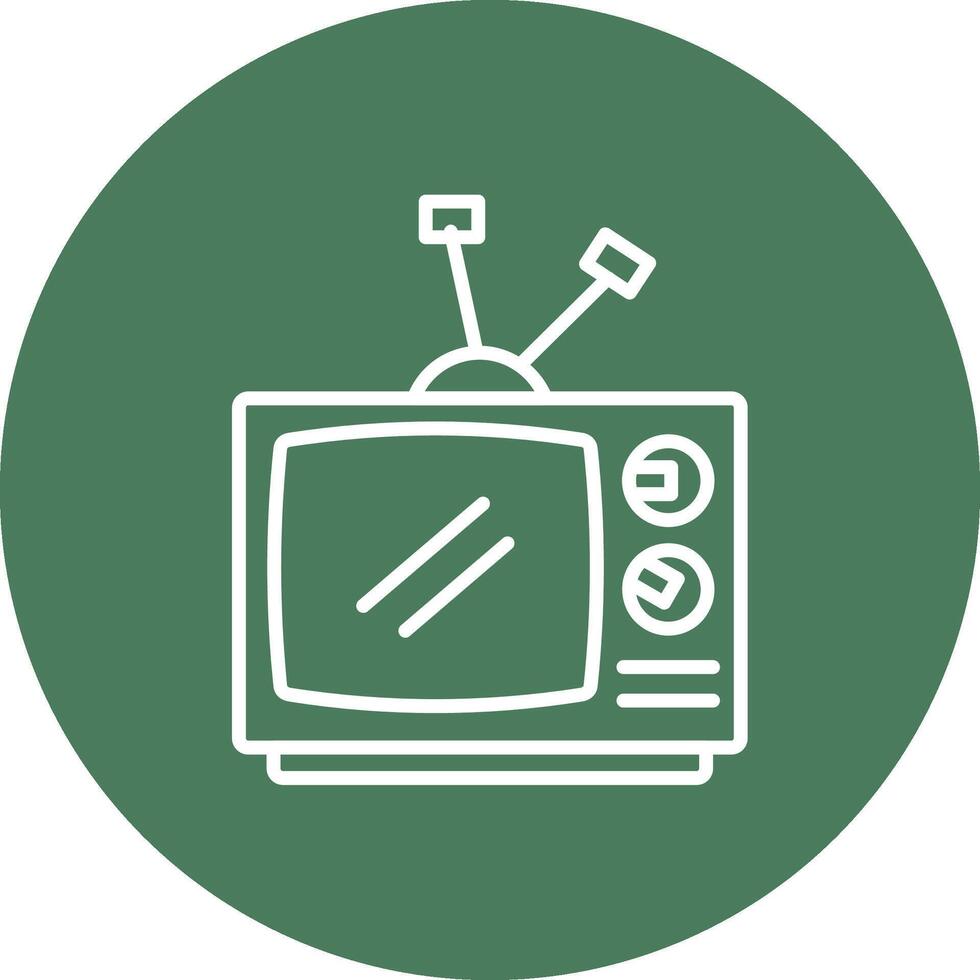 Old Tv Business Style Symbol vector