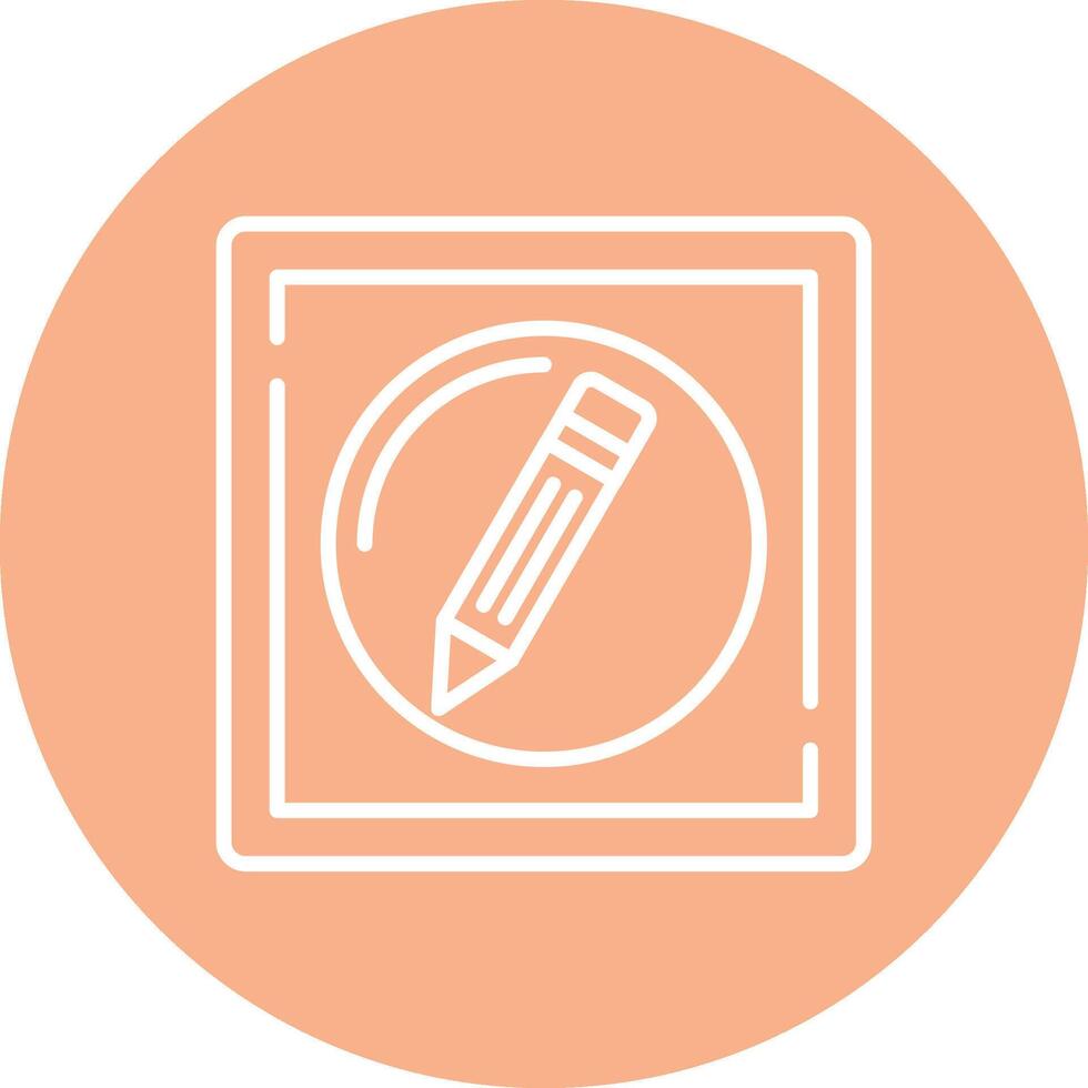 Edit Tech Style Illustration vector