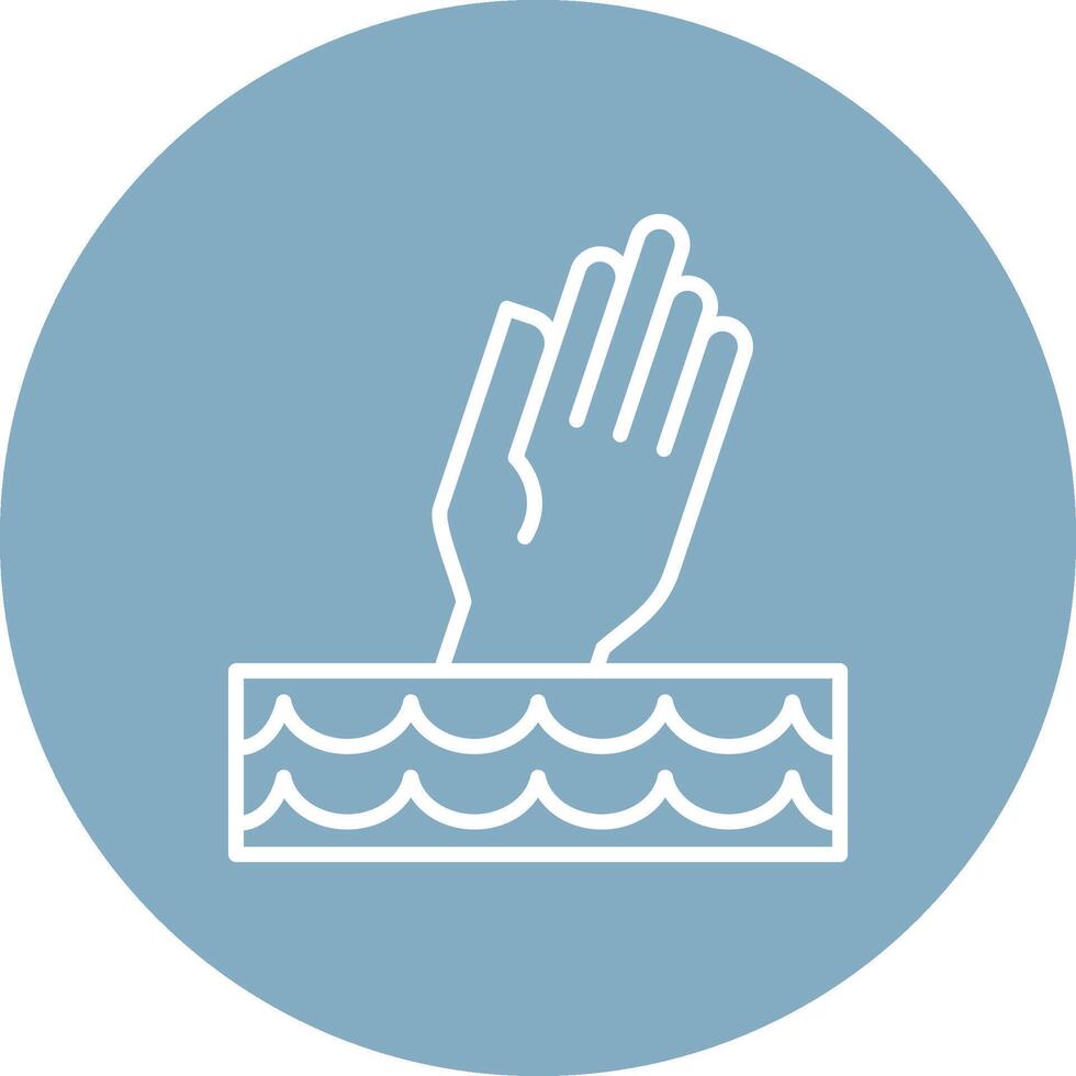 Drown Compact App Icon vector