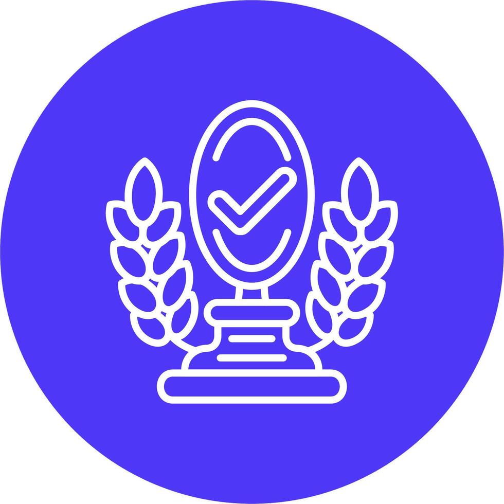 Trophy Cup Sharp Edge Symbol vector