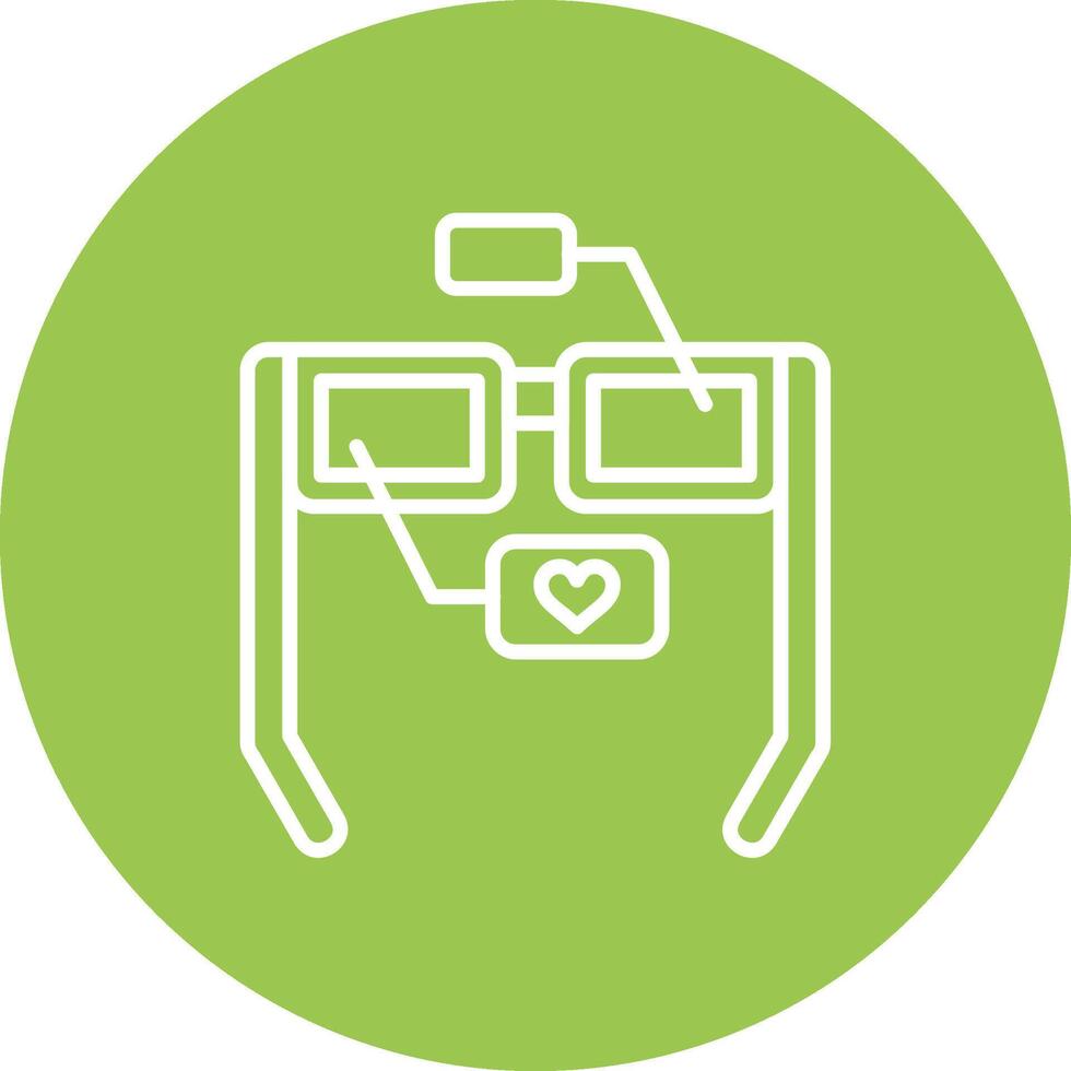 Augmented Reality Interactive UI Graphic vector