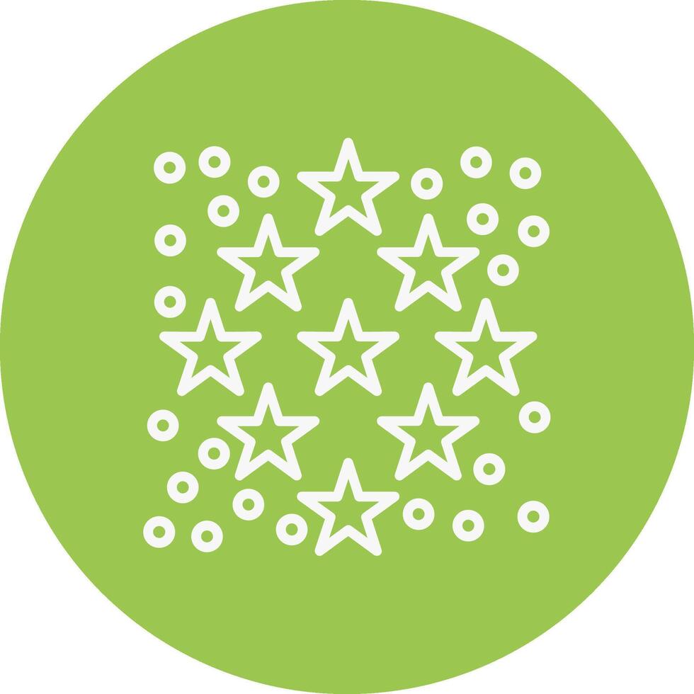Stars Modular UI Graphic vector