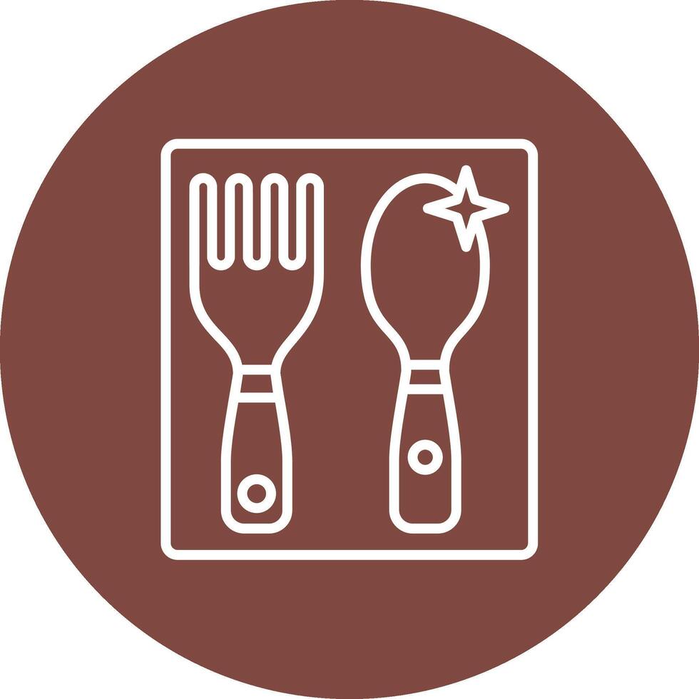 Cutlery Modular UI Graphic vector