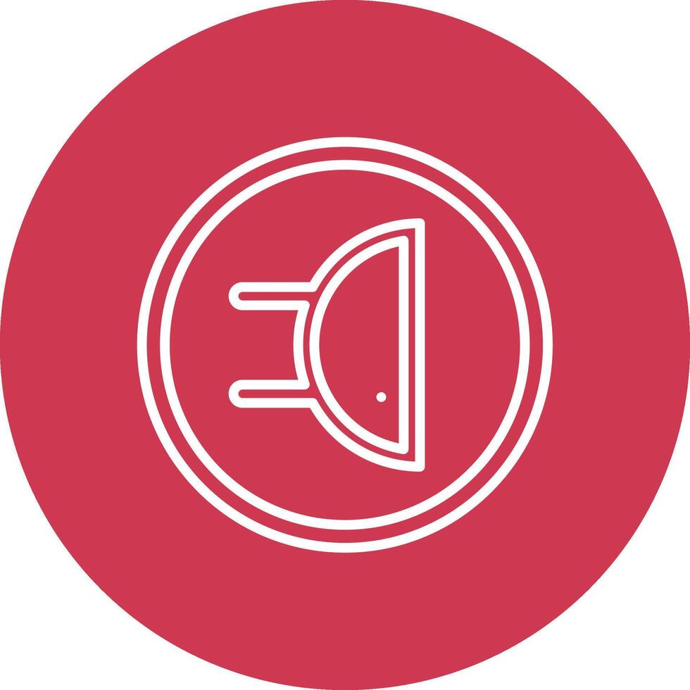 Microphone Minimalist Graphic vector
