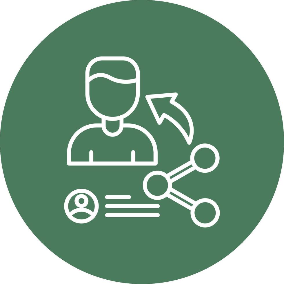 Share Compact App Icon vector
