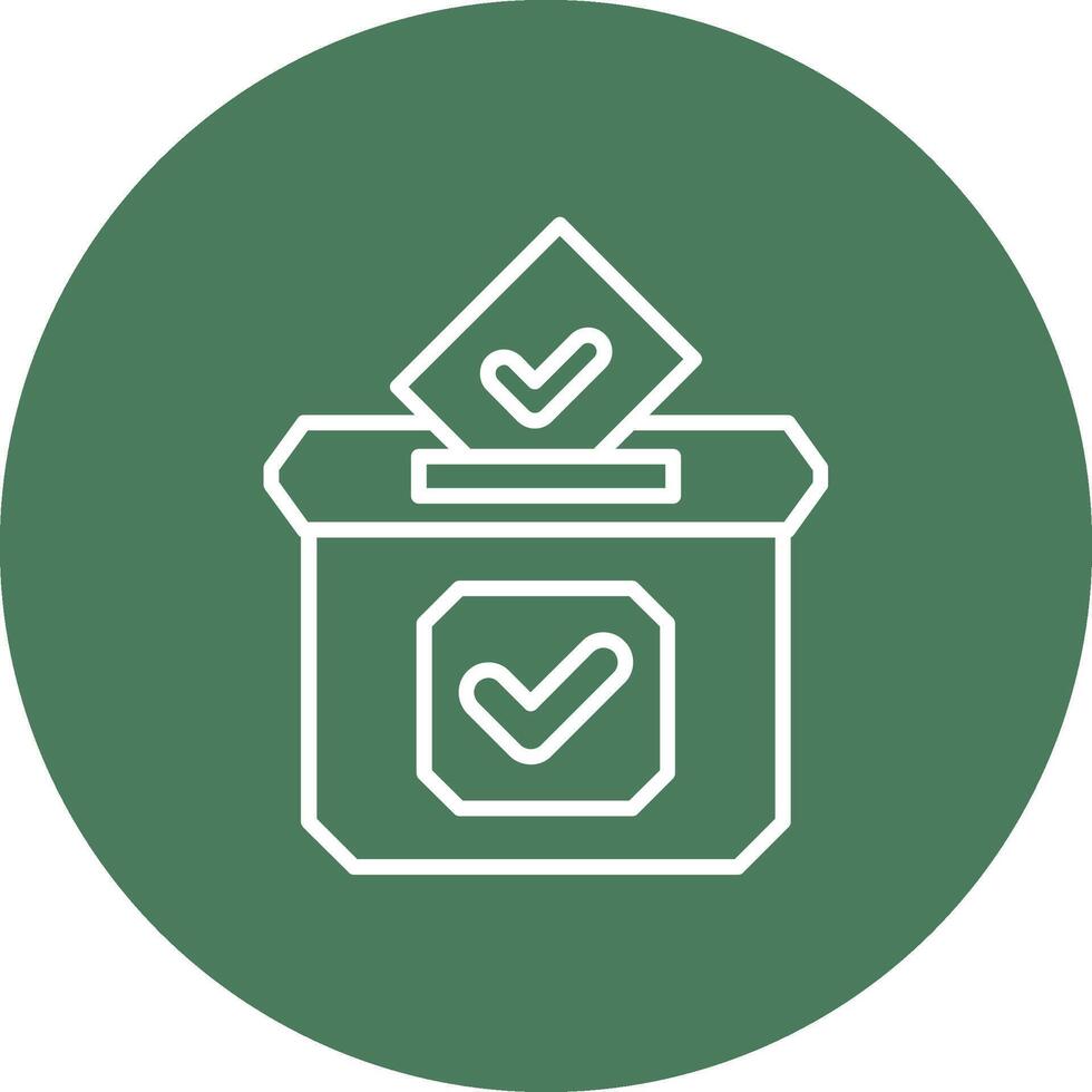 Vote Minimal Touch Graphic vector