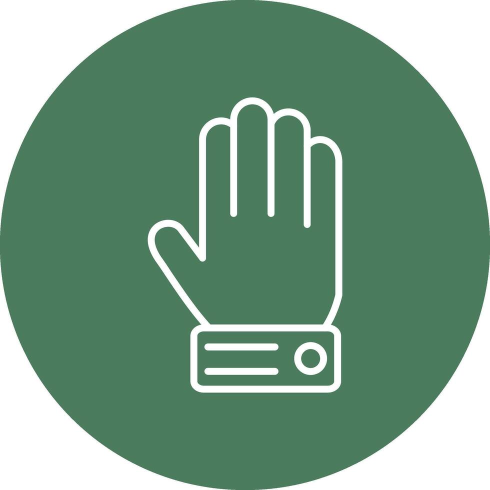 Hand Compact App Icon vector