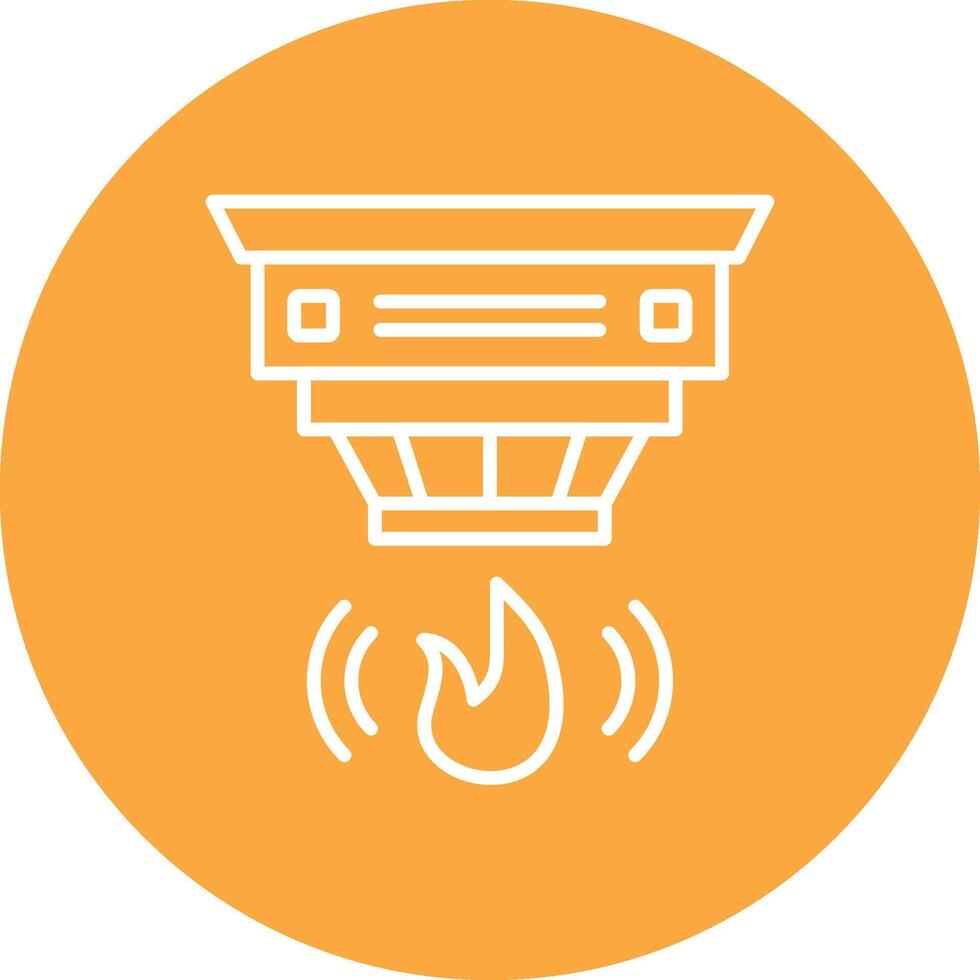 Detector Thin Line Design vector