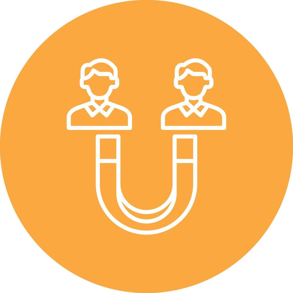 Lead Generation Frame Icon vector