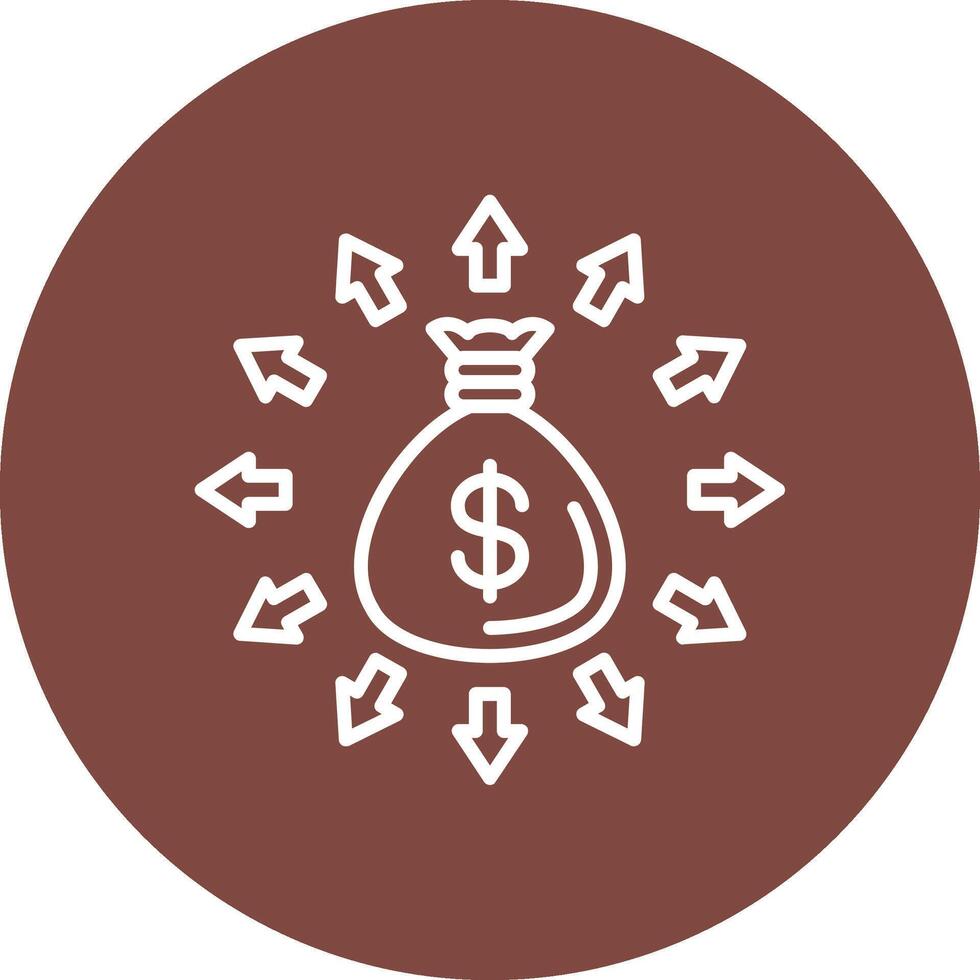 Liquidity Outline Graphic Design vector