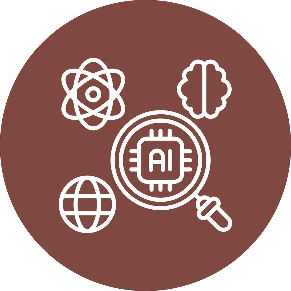 Analysis Clean Grid Icon vector