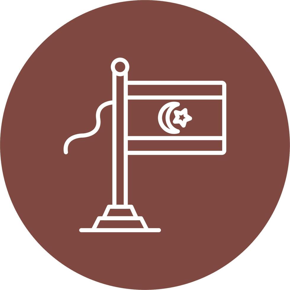 Libya Flag Smart UI Graphic vector