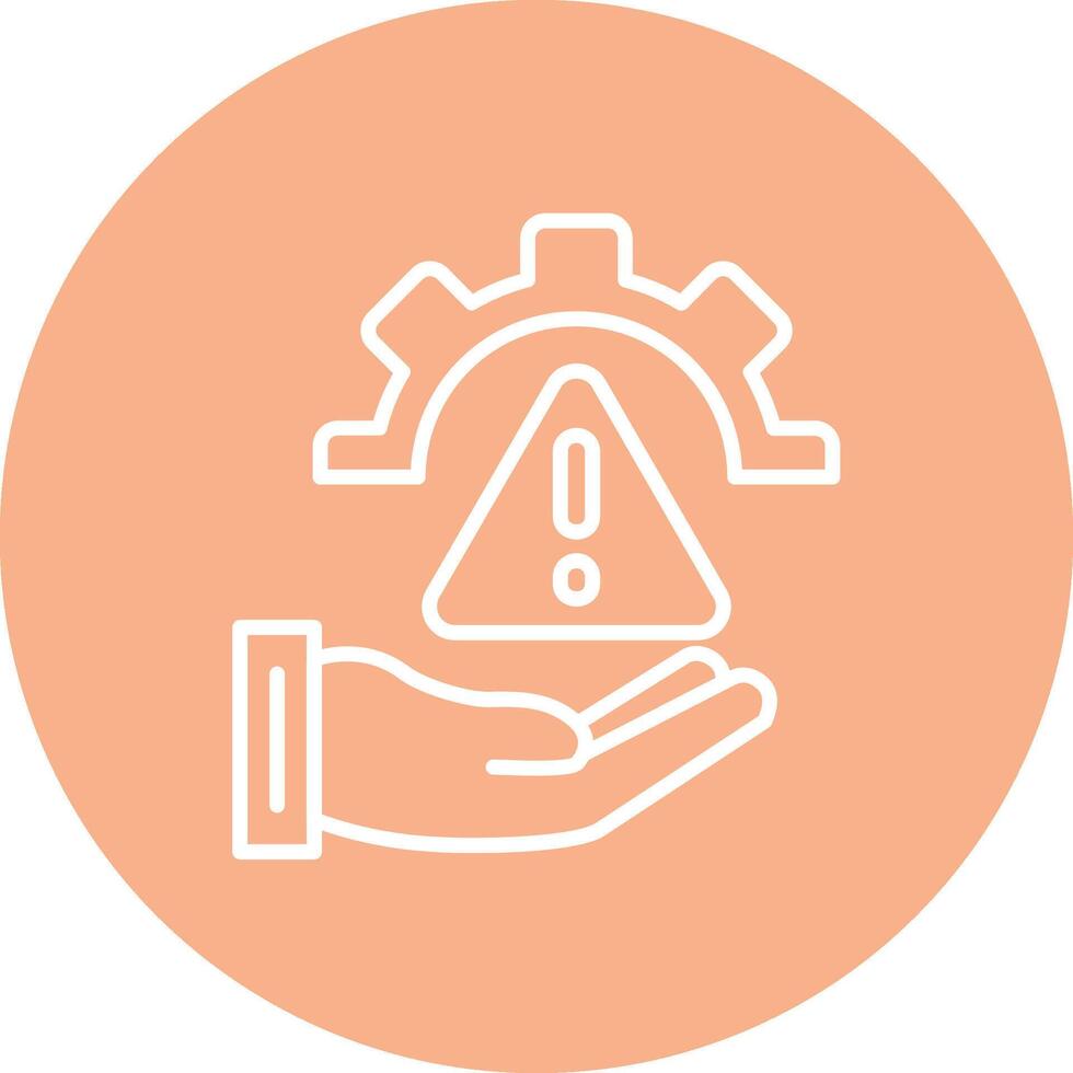 Risk Pixel Perfect Design vector