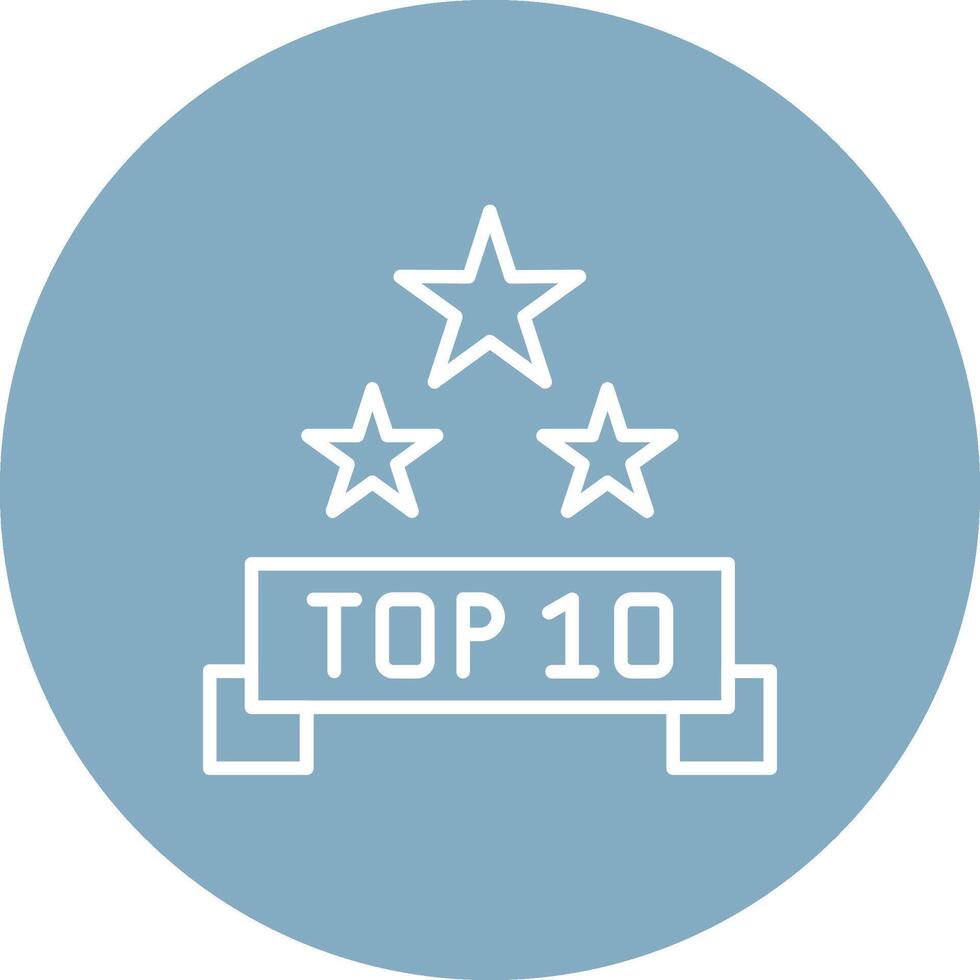 Top 10 Handcrafted Digital Icon vector