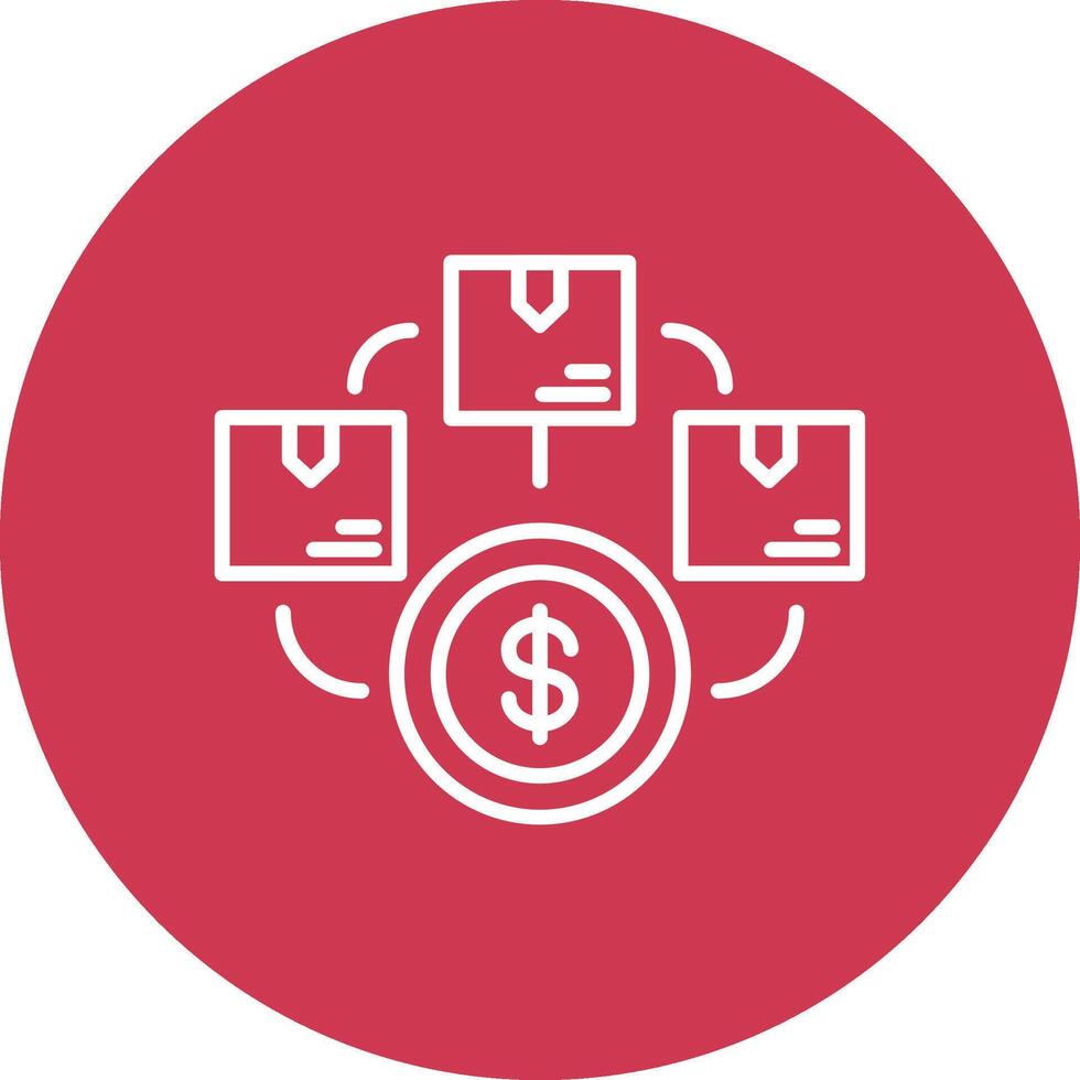 Cost Responsive Icon Badge vector