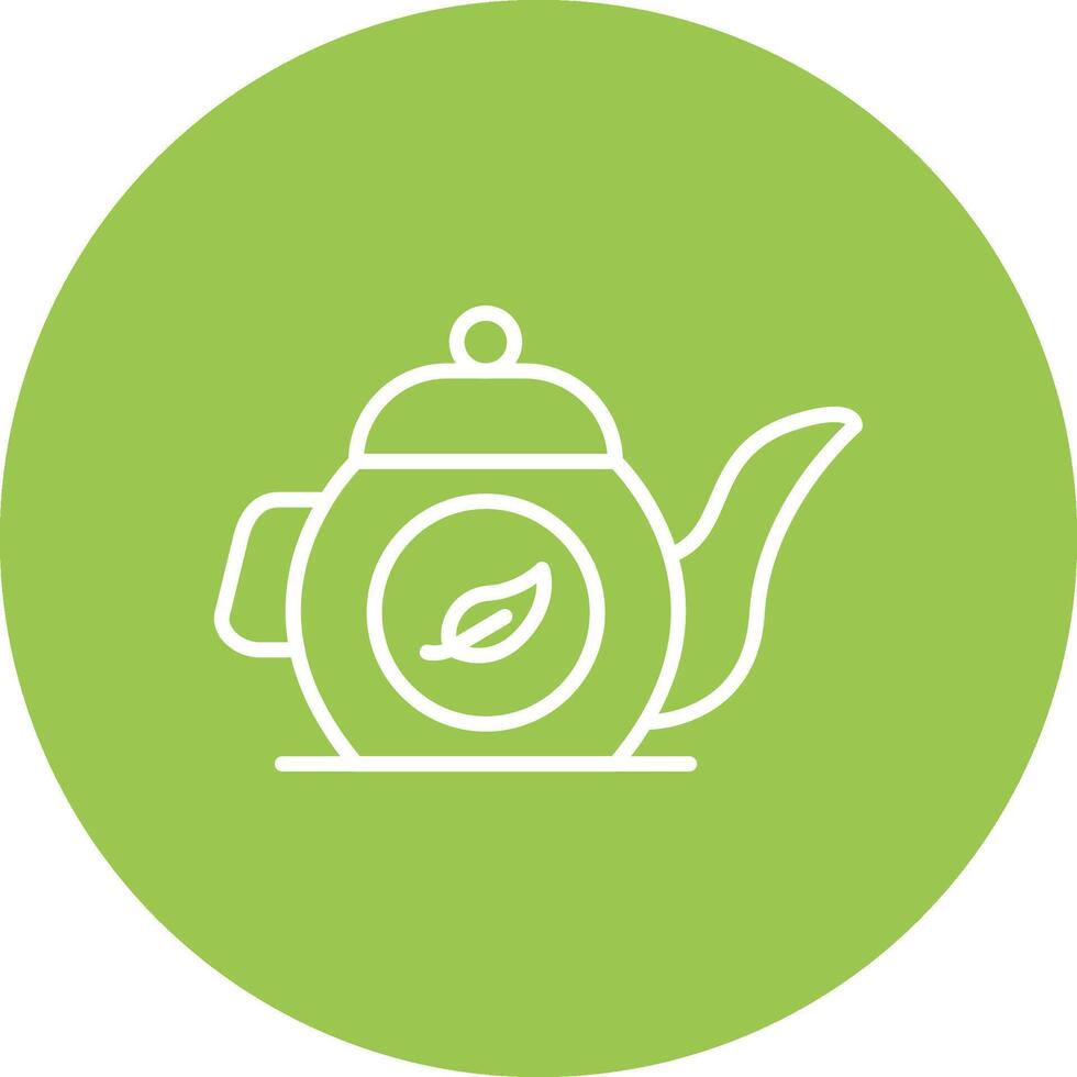 Teapot Simple Line Sketch vector