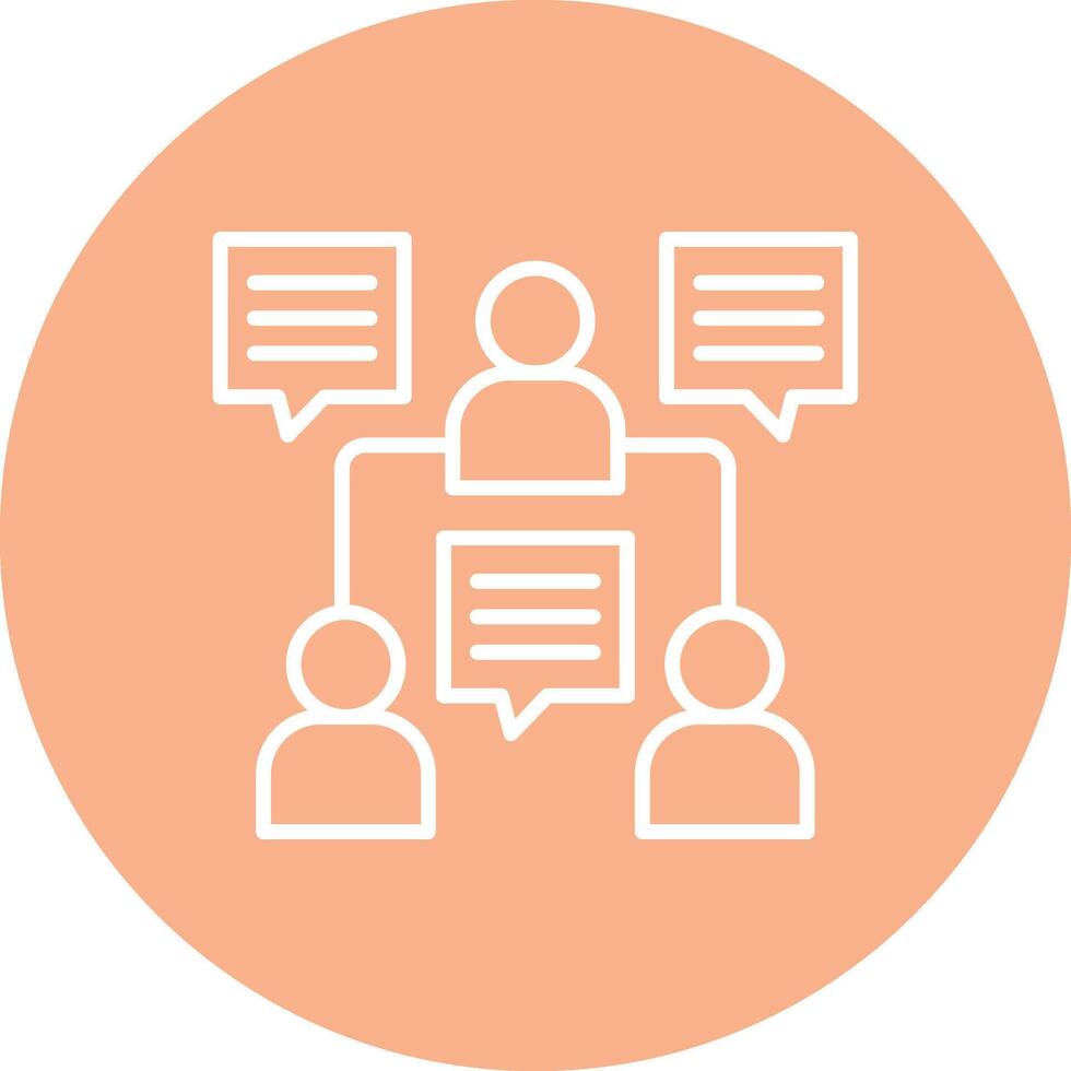 Group High Detail Symbol vector