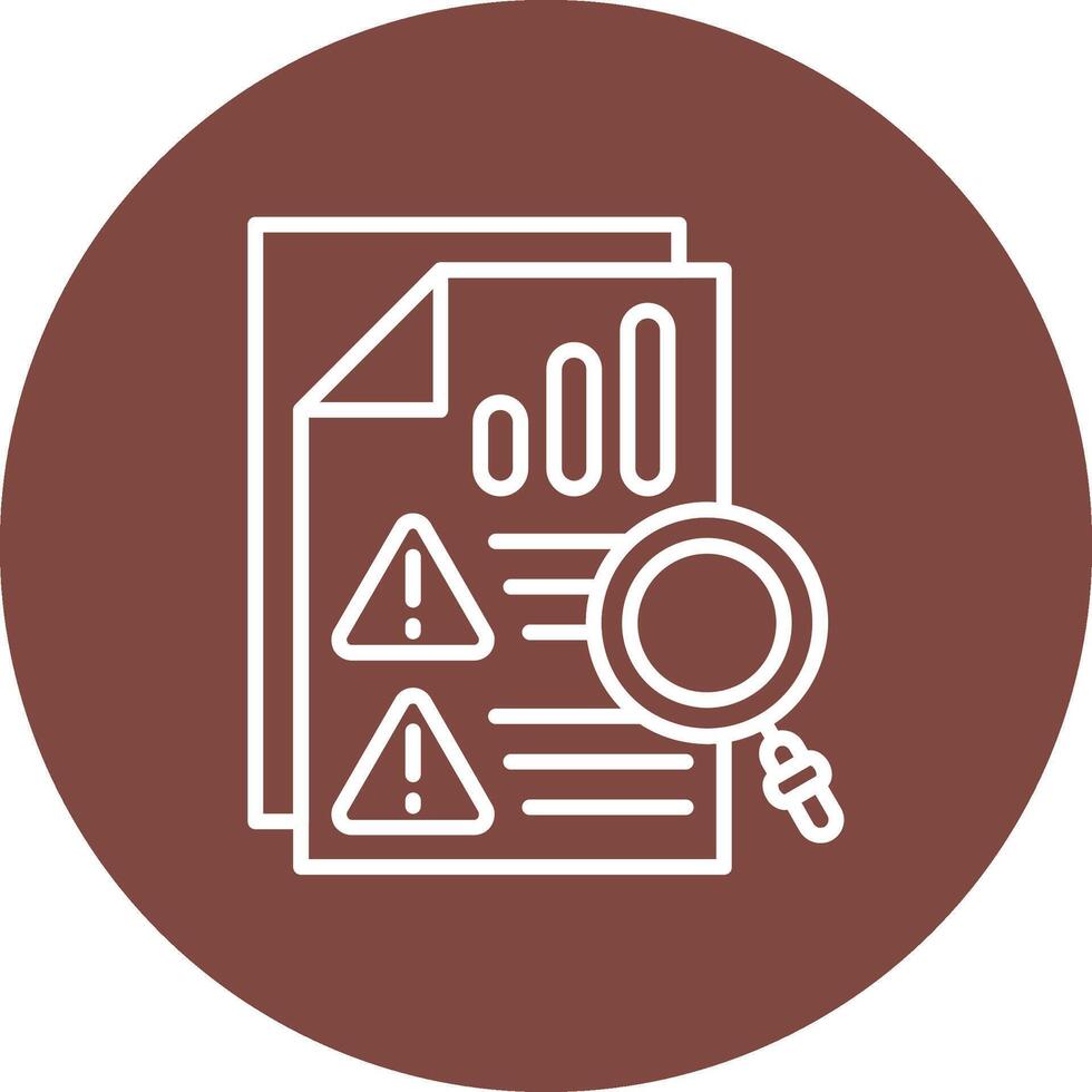 Risk Analysis UI Concept Symbol vector