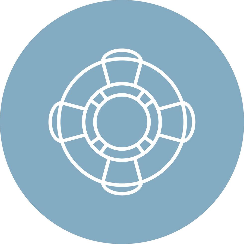 Lifesaver Interactive Icon Badge vector