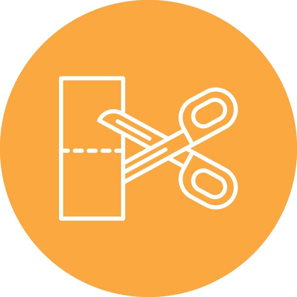 Scissors Subtle Shadow Icon vector