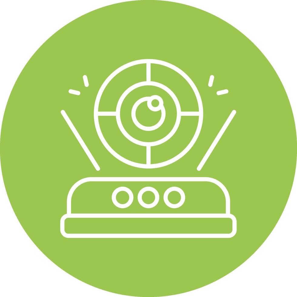 Hologram Web Interface Symbol vector