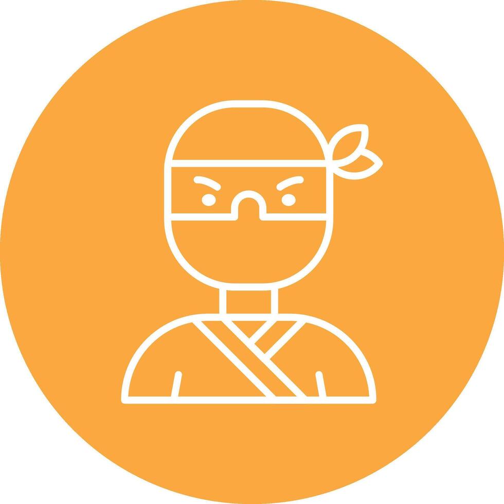 Ninja Business Style Symbol vector