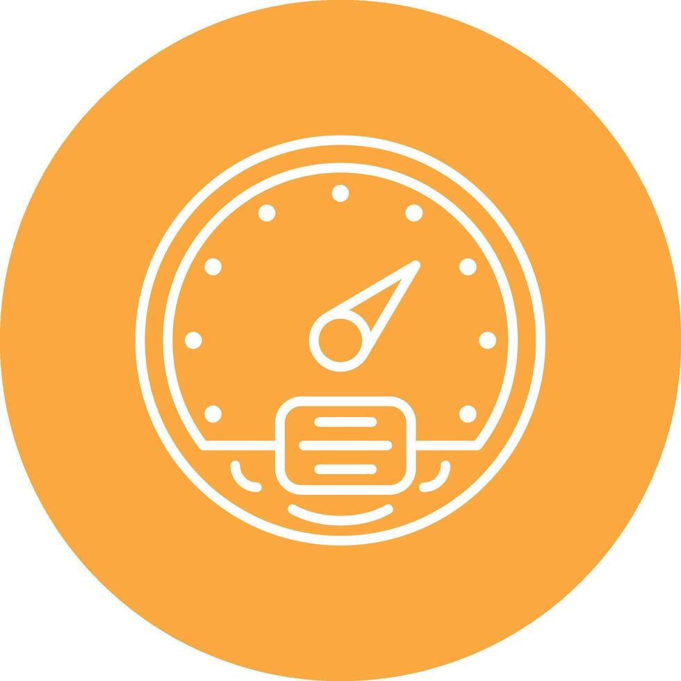 Barometer Detailed Line Sketch vector