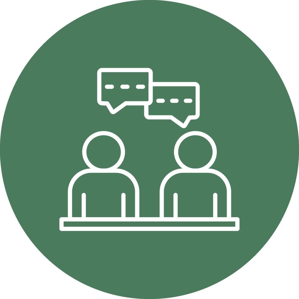 Discussion Elegant Piece vector