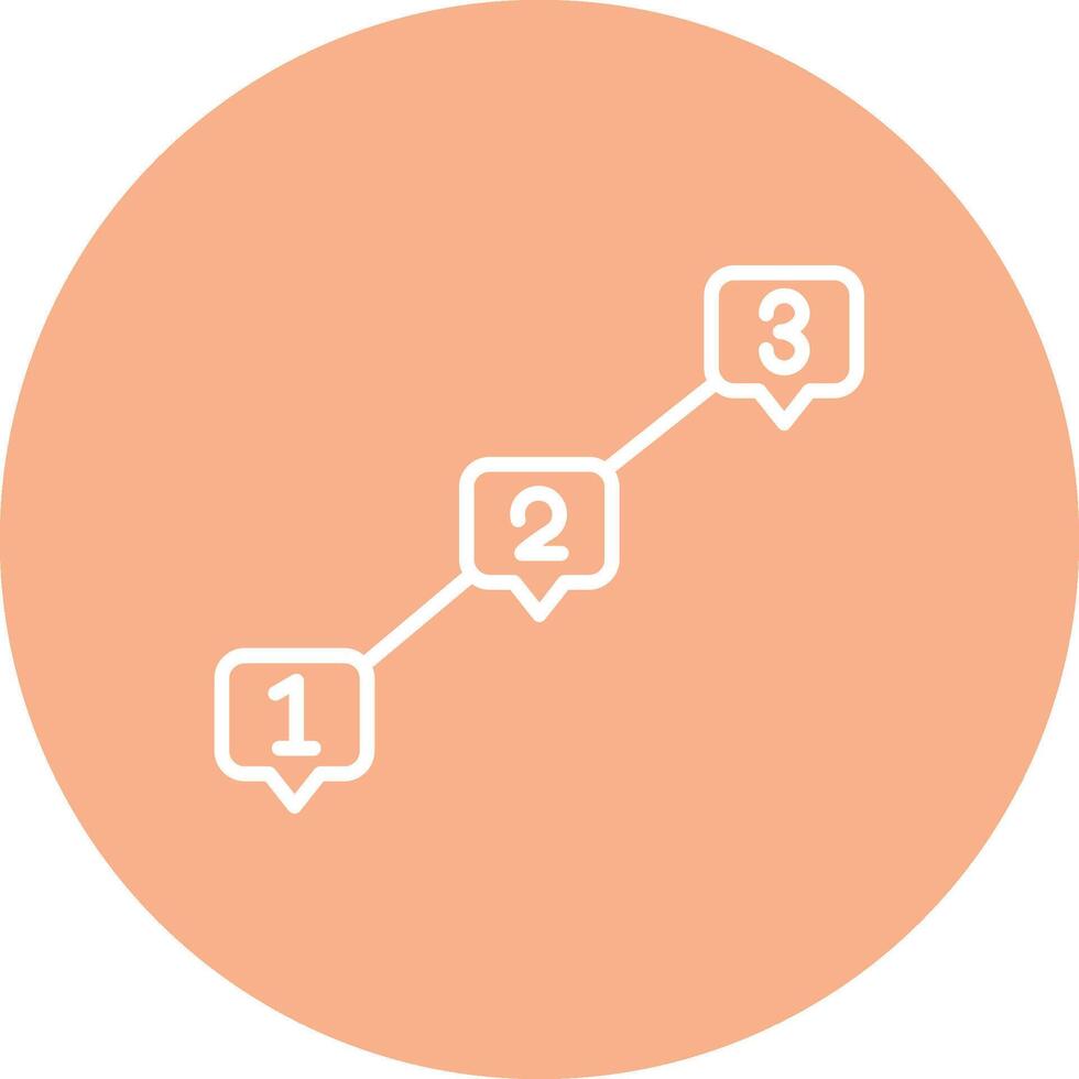 Timeline Dynamic Web Illustration vector