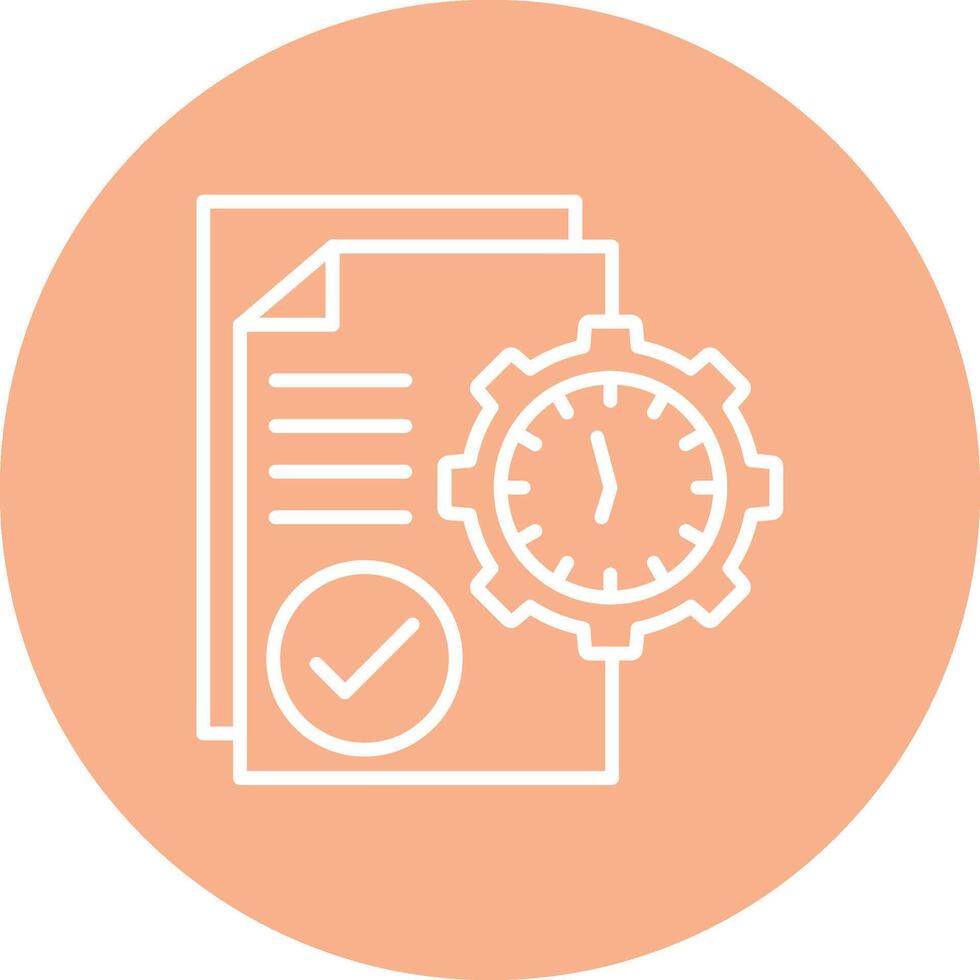 Planning Digital Concept Icon vector