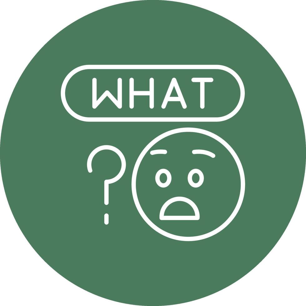 What Bold Web Icon vector
