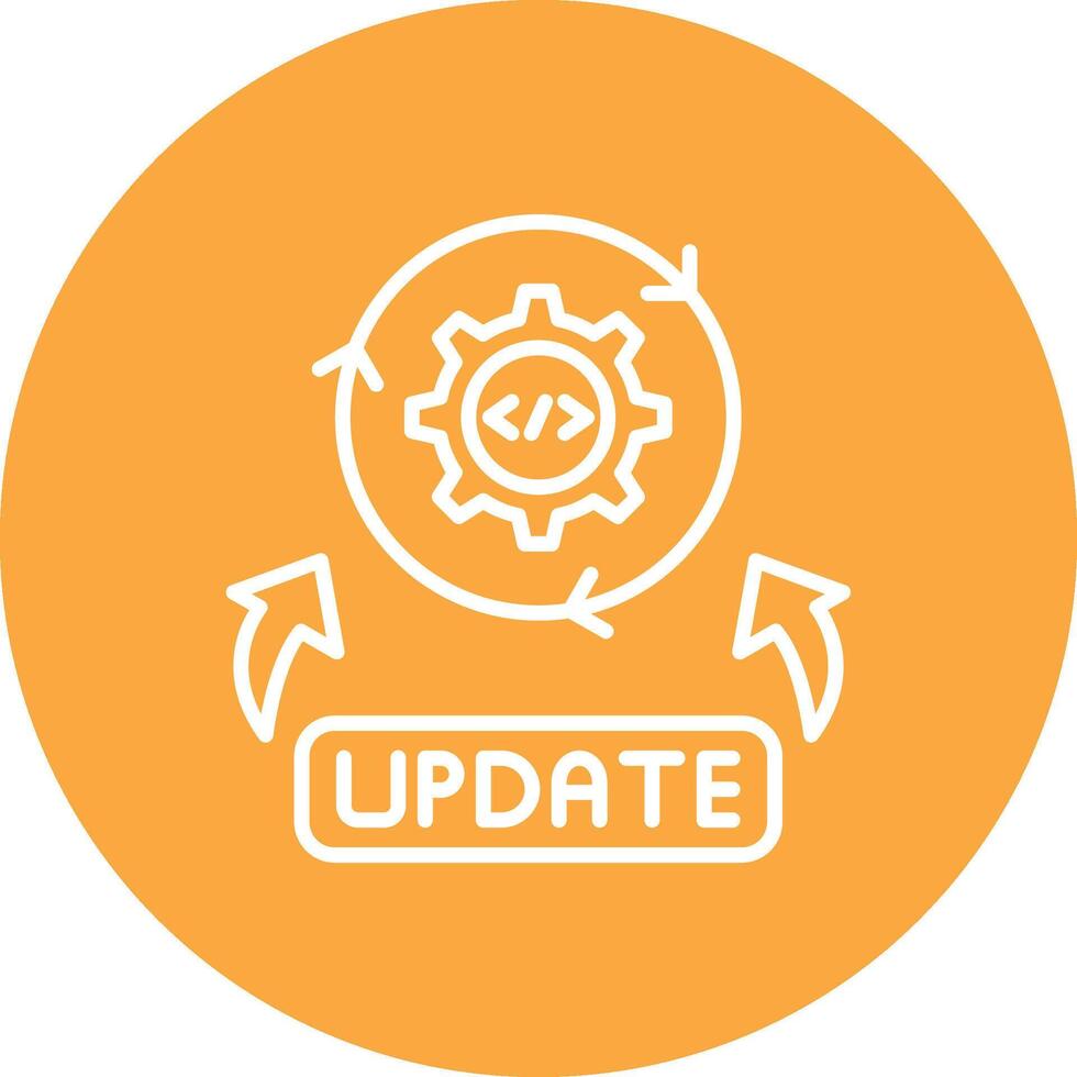 update Interactive Icon Badge vector