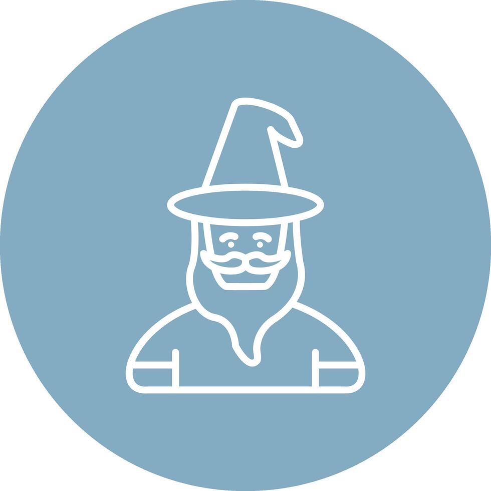 Wizard Color Block Design vector
