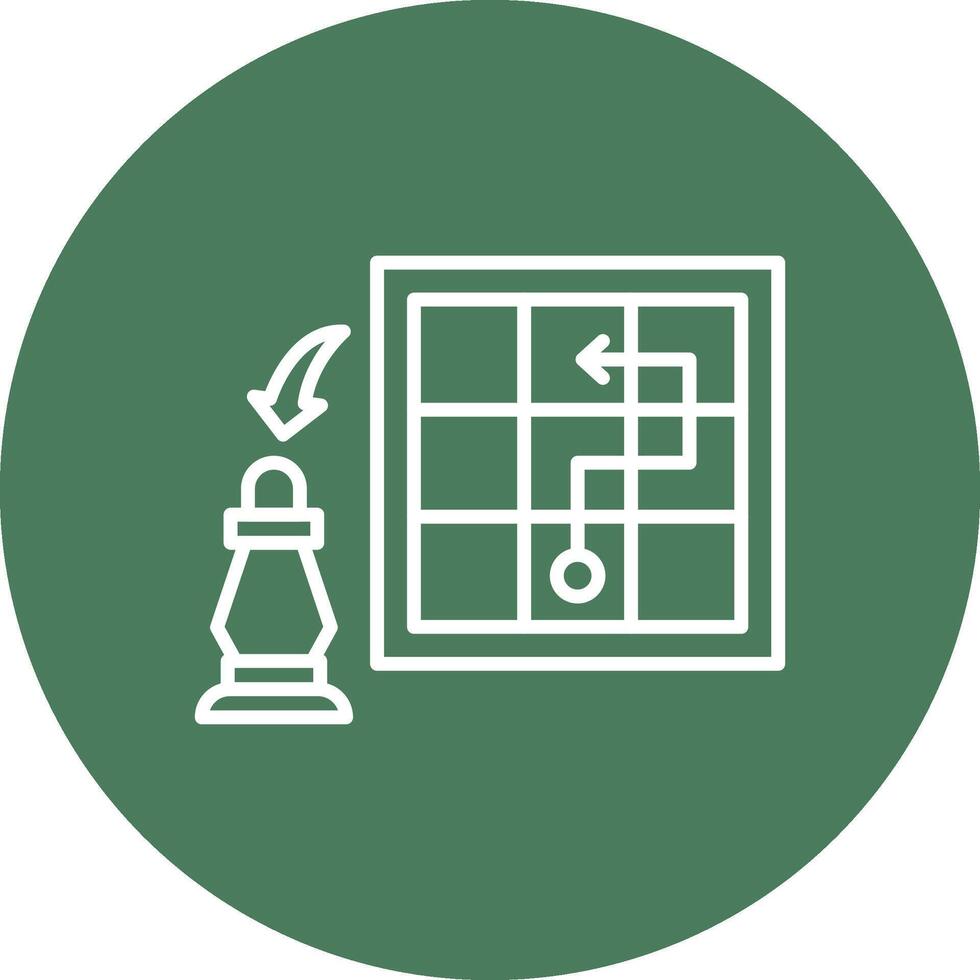 Chess Pawn Dynamic Web Illustration vector