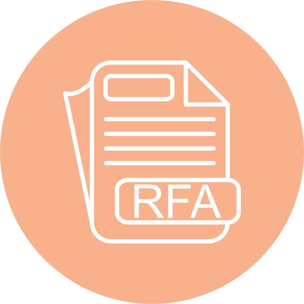 RFA File Format Sharp Edge Symbol vector