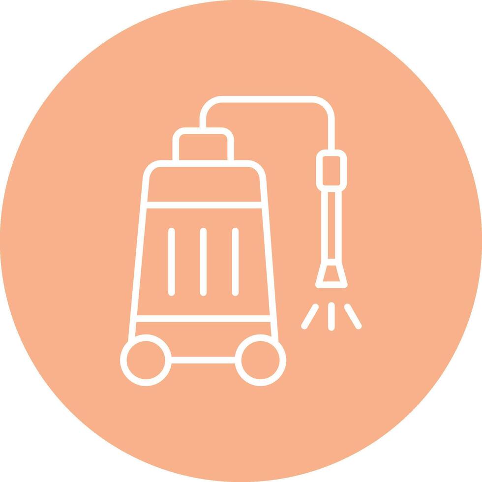 Power Washing Graphic Interface Asset vector