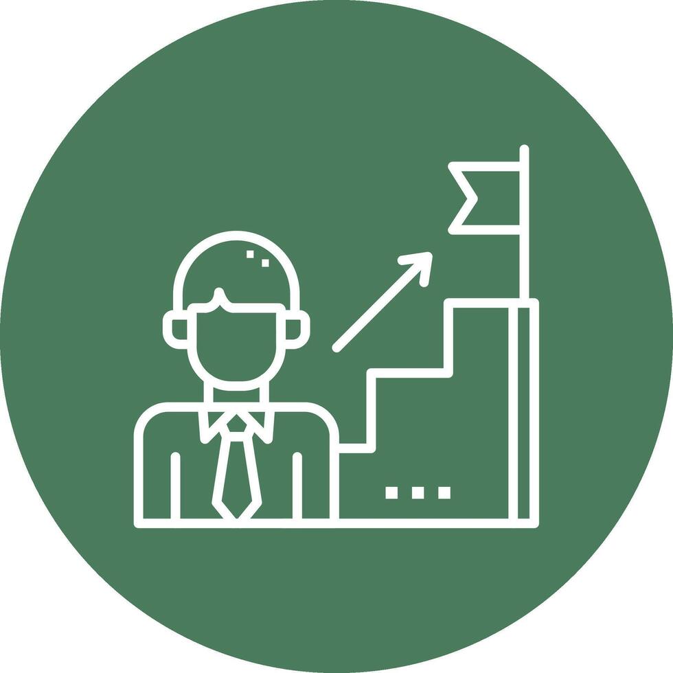 Career Interactive Icon Badge vector