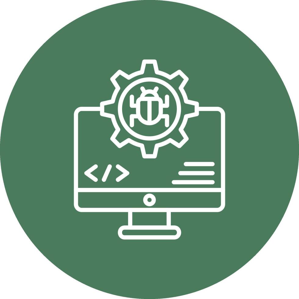 bug Simple UI Visual vector