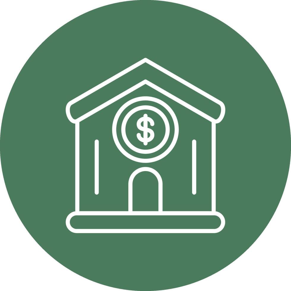 House Clean Grid Icon vector