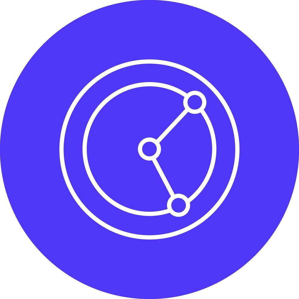 Diameter Vibrant UI Element vector