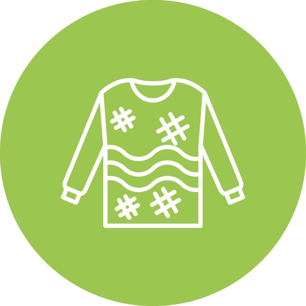 Sweater Minimalist Graphic vector