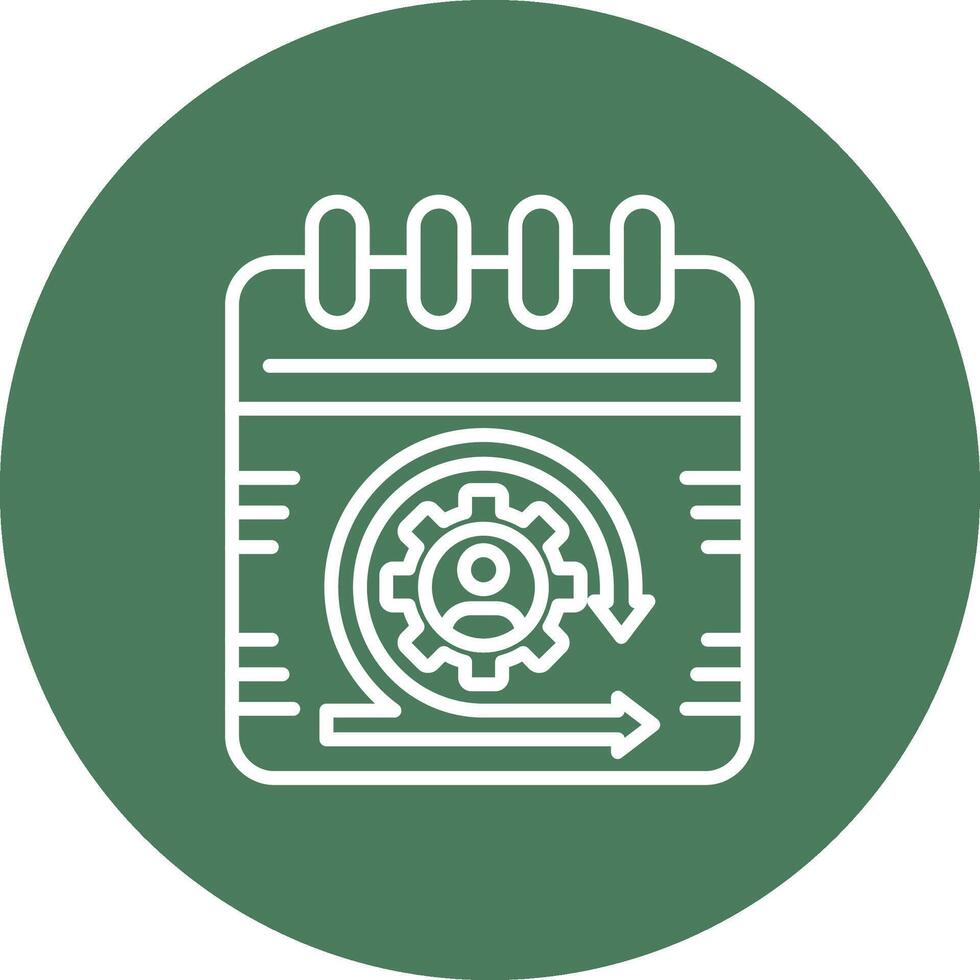Scrum Neon Graphic Style vector